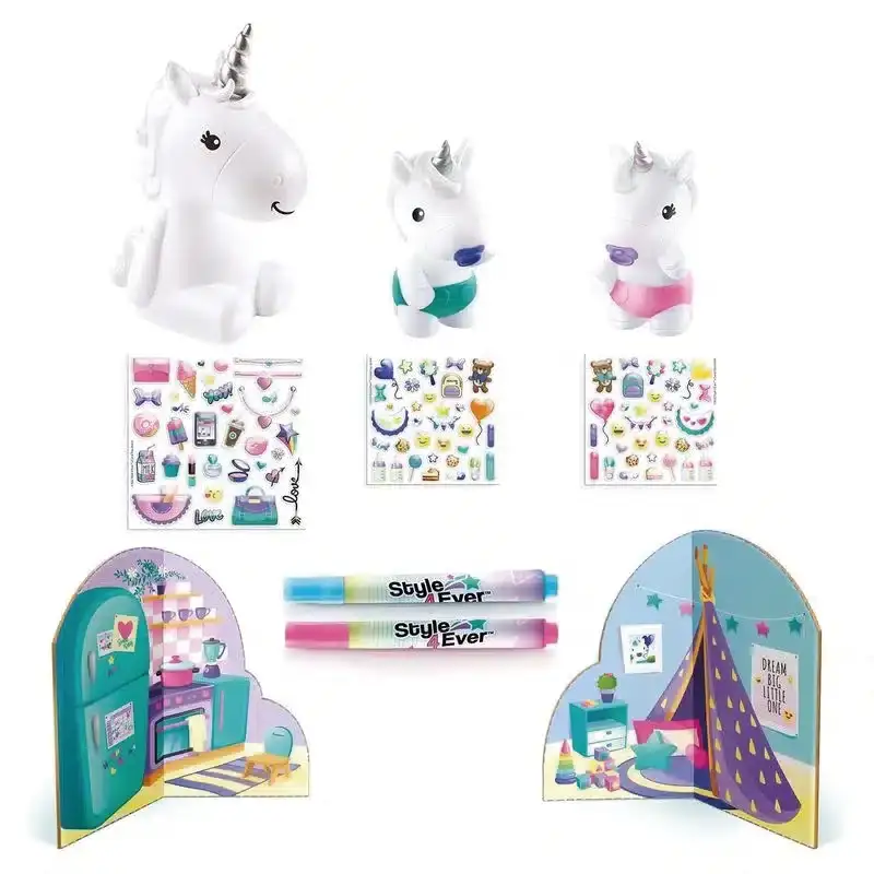 Canal Toys Diy Ofg 287 Style 4 Ever Set La Familia Unicornio Que Brilla