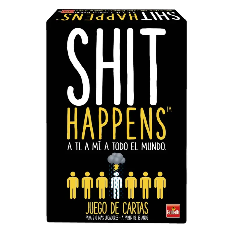 Goliath Games 376538.106 Juego De Mesa Shit Happens Español