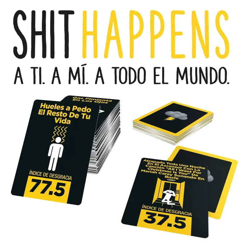 Goliath Games 376538.106 Juego De Mesa Shit Happens Español
