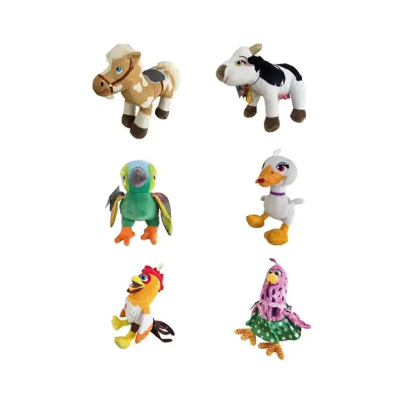Granja De Zenon  8036 Peluches Musicales 20 Cm Surtido