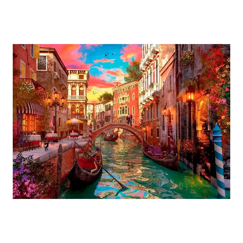 Ravensburger Rompecabezas 12000056 Romance De Venecia 1000 Piezas