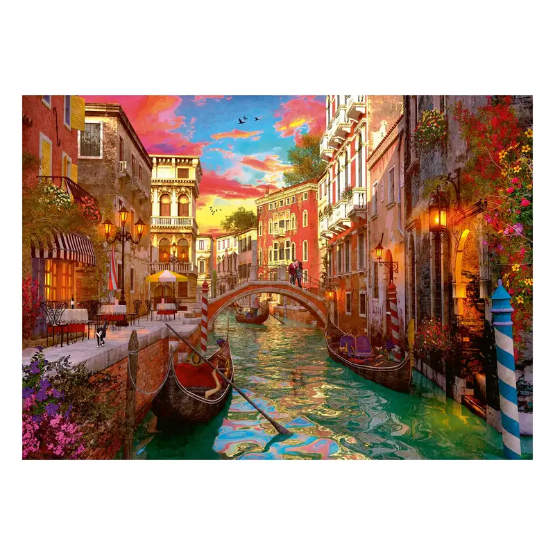 Ravensburger Rompecabezas 12000056 Romance De Venecia 1000 Piezas