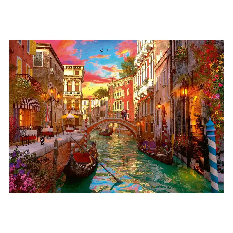 Ravensburger Rompecabezas 12000056 Romance De Venecia 1000 Piezas