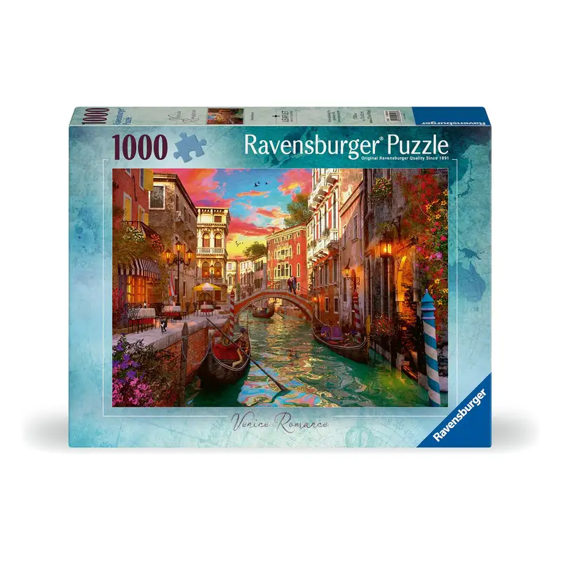 Ravensburger Rompecabezas 12000056 Romance De Venecia 1000 Piezas