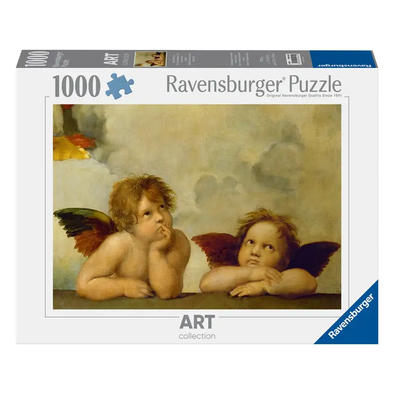 Ravensburger Rompecabezas 12000062 Ángeles De La Madonna Sixtina 1000 Piezas