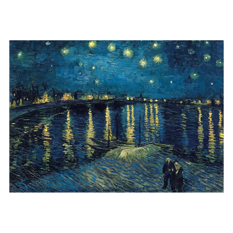 Ravensburger Rompecabezas 12000064 La Noche Estrellada De Van Gogh 1500 Piezas