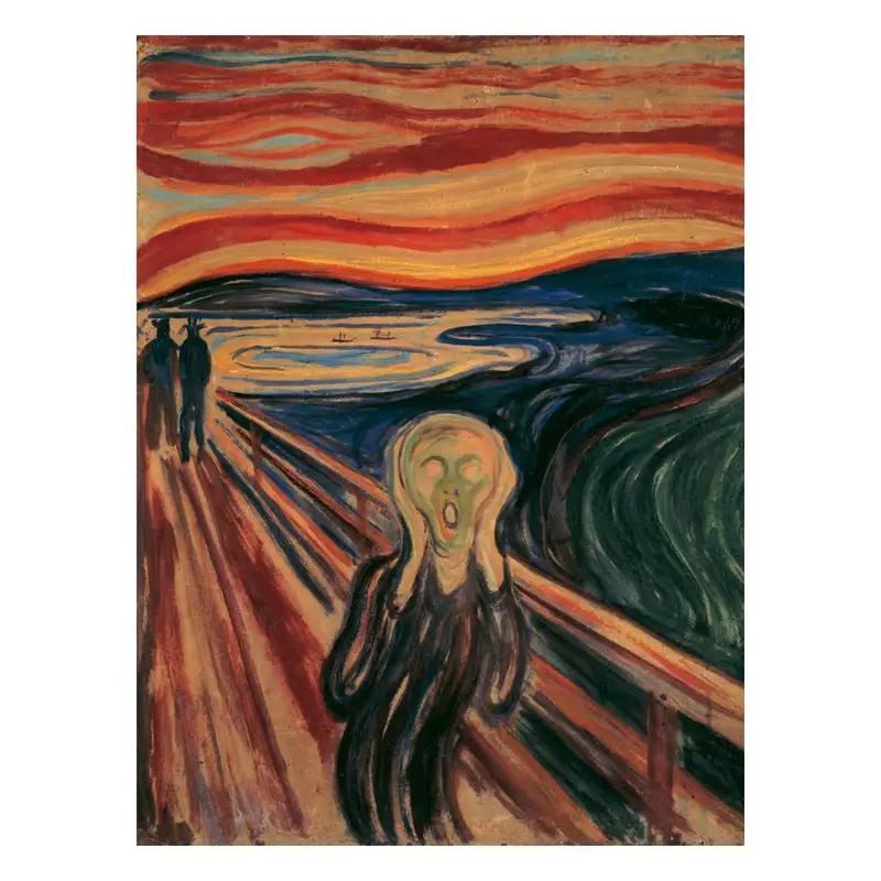 Ravensburger Rompecabezas 12000067 Edvard Munch: El Grito 1000 Piezas