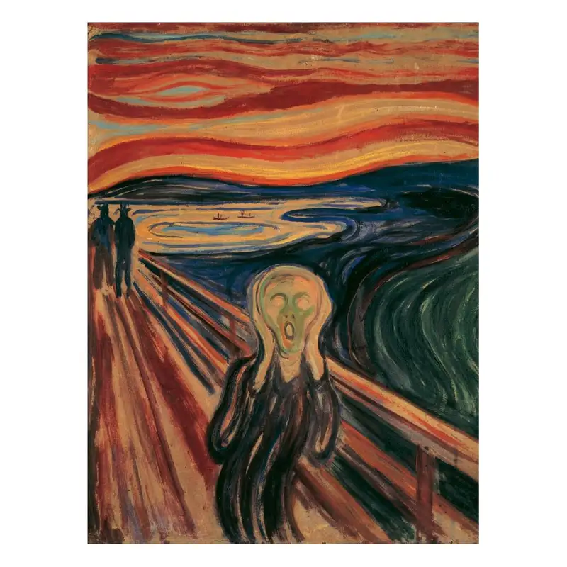 Ravensburger Rompecabezas 12000067 Edvard Munch: El Grito 1000 Piezas