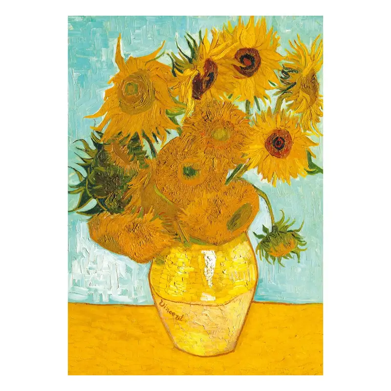 Ravensburger Rompecabezas 12000070 Van Gogh: Girasoles 1000 Piezas