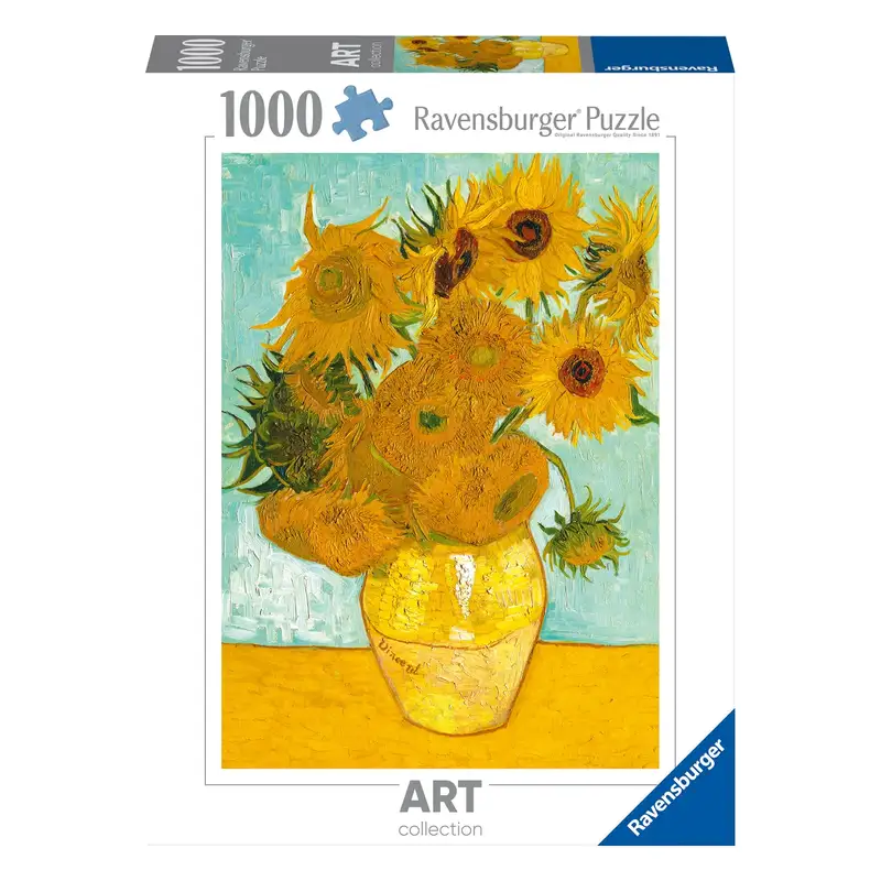 Ravensburger Rompecabezas 12000070 Van Gogh: Girasoles 1000 Piezas