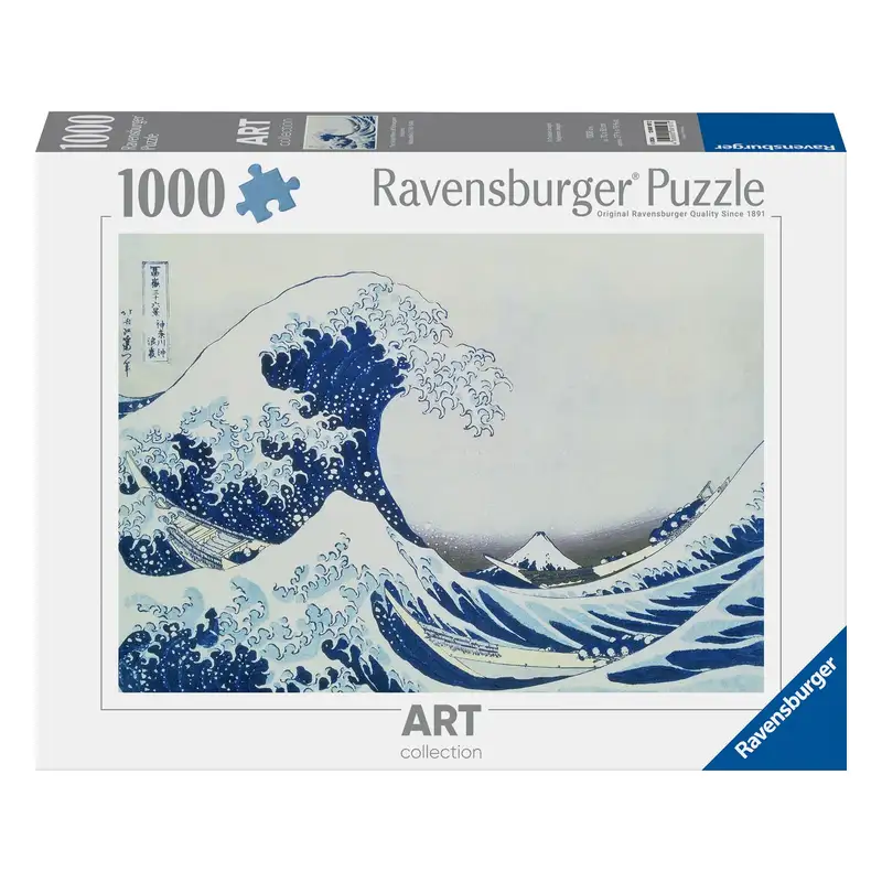 Ravensburger Rompecabezas 12000107 Gran Ola Frente A Kanagawa 1000 Piezas