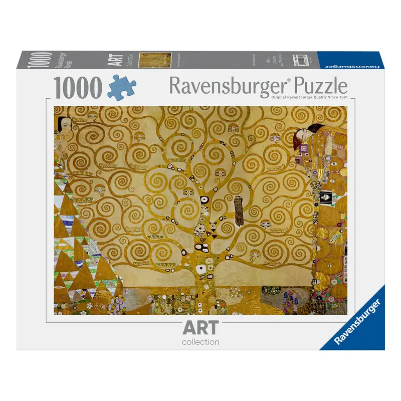 Ravensburger Rompecabezas 12000134 Árbol De La Vida Gustav Klimt 1000 Piezas