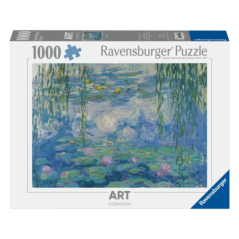 Ravensburger Rompecabezas 12000194 Monet: Nenúfares 1000 Piezas