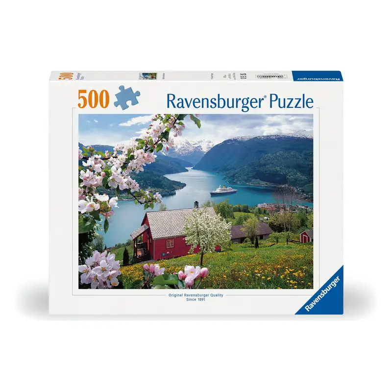 Ravensburger Rompecabezas 12000208 Idilio Escandinavo 500 Piezas