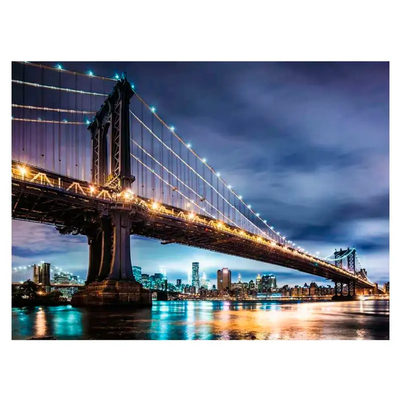 Ravensburger Rompecabezas 12000224 Ny-La Ciudad Que Nunca Duerme 500 Piezas