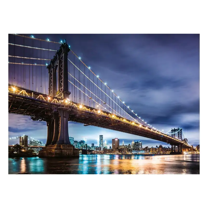 Ravensburger Rompecabezas 12000224 Ny-La Ciudad Que Nunca Duerme 500 Piezas