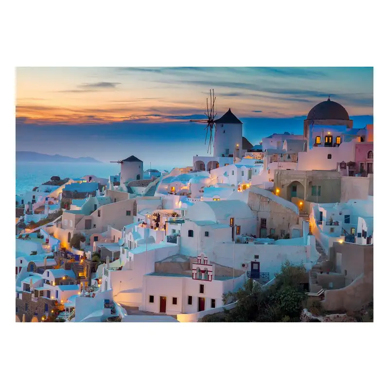 Ravensburger Rompecabezas 12000663 Noche En Santorini 1000 Piezas
