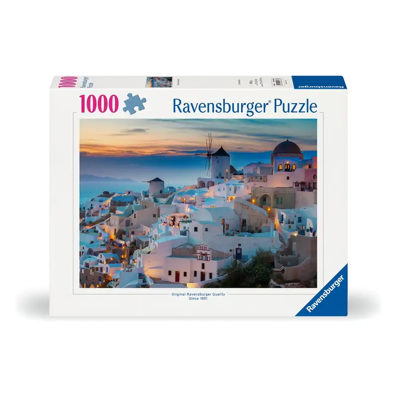 Ravensburger Rompecabezas 12000663 Noche En Santorini 1000 Piezas