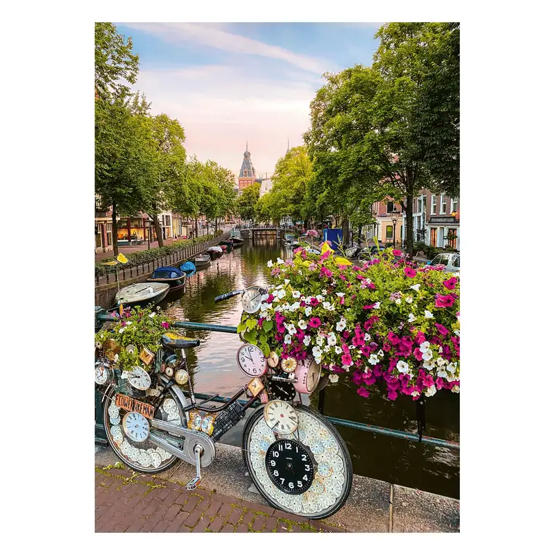 Ravensburger Rompecabezas 12000780 Bicicletas En Amsterdam 1000 Piezas