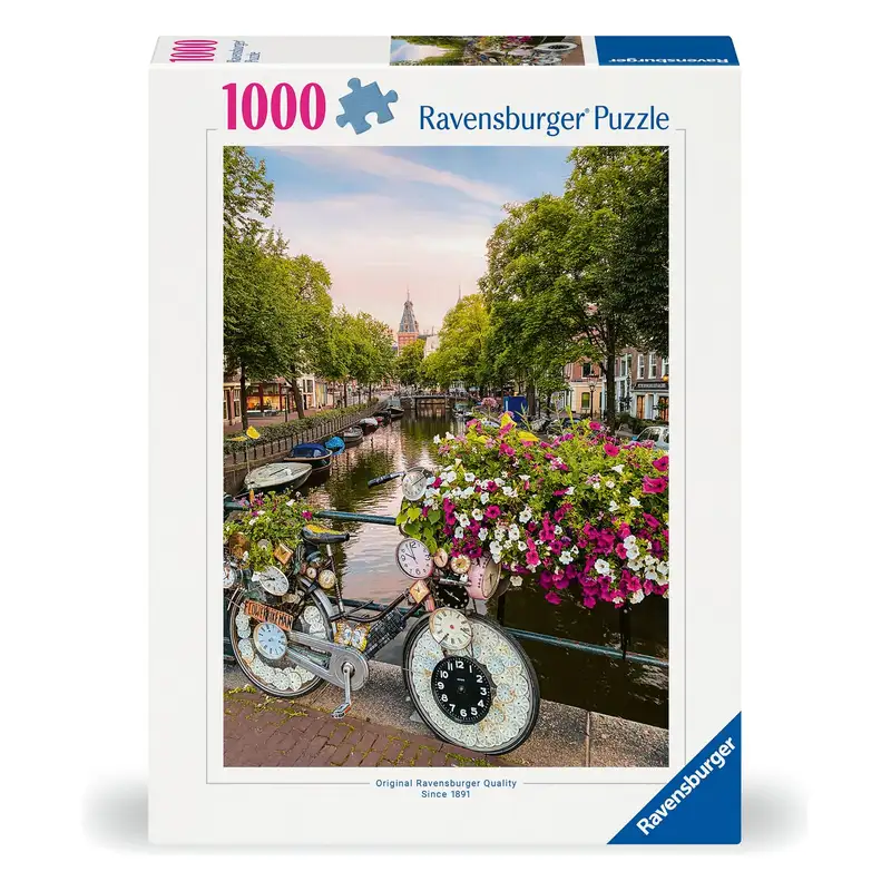 Ravensburger Rompecabezas 12000780 Bicicletas En Amsterdam 1000 Piezas