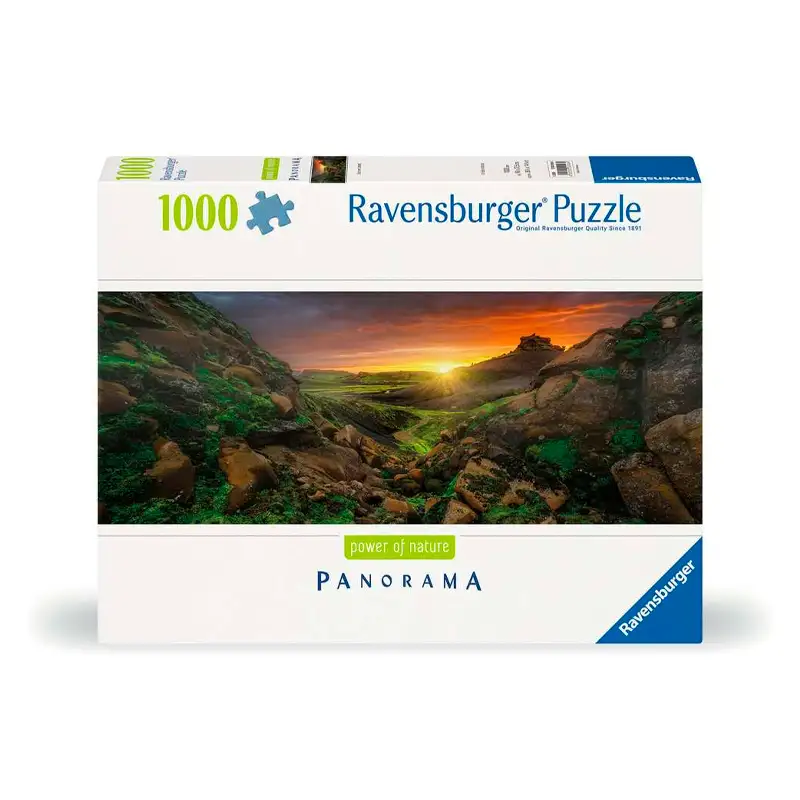 Ravensburger Rompecabezas 12000046 Sol Sobre Islandia 1000 Piezas