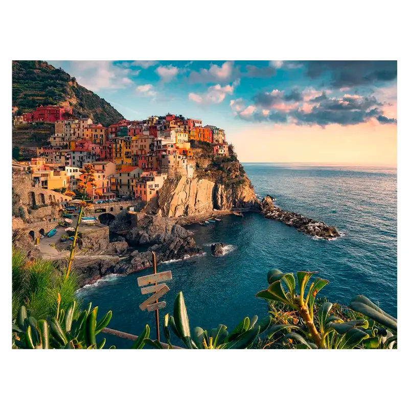 Ravensburger Rompecabezas 12000705 Vista De Cinque Terre 1500 Piezas