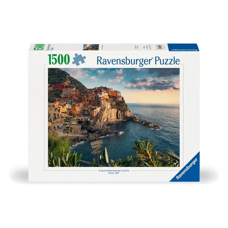 Ravensburger Rompecabezas 12000705 Vista De Cinque Terre 1500 Piezas