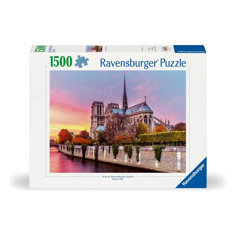 Ravensburger Rompecabezas 12000712 Pintoresca Notre Dame 1500 Piezas