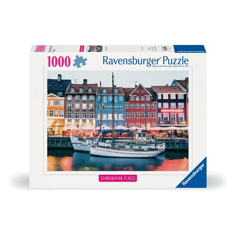 Ravensburger Rompecabezas 12000111 Copenhague Dinamarca 1000 Piezas
