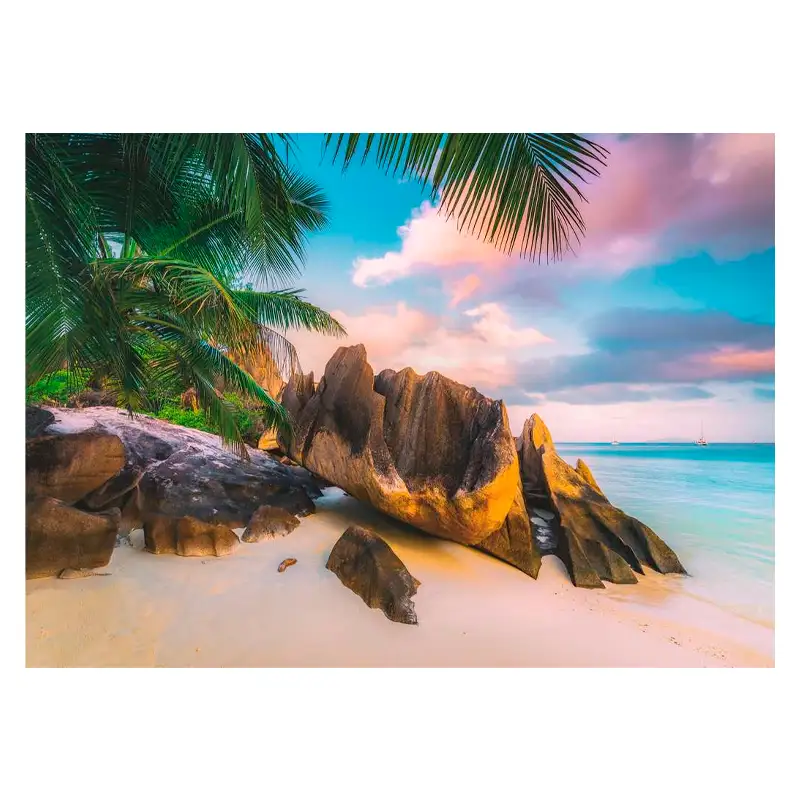 Ravensburger Rompecabezas 12000154 Hermosas Islas Seychelles 1000 Piezas