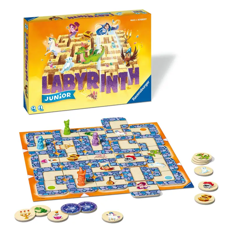 Ravensburger Games 20847 Juego De Mesa Laberinto Junior
