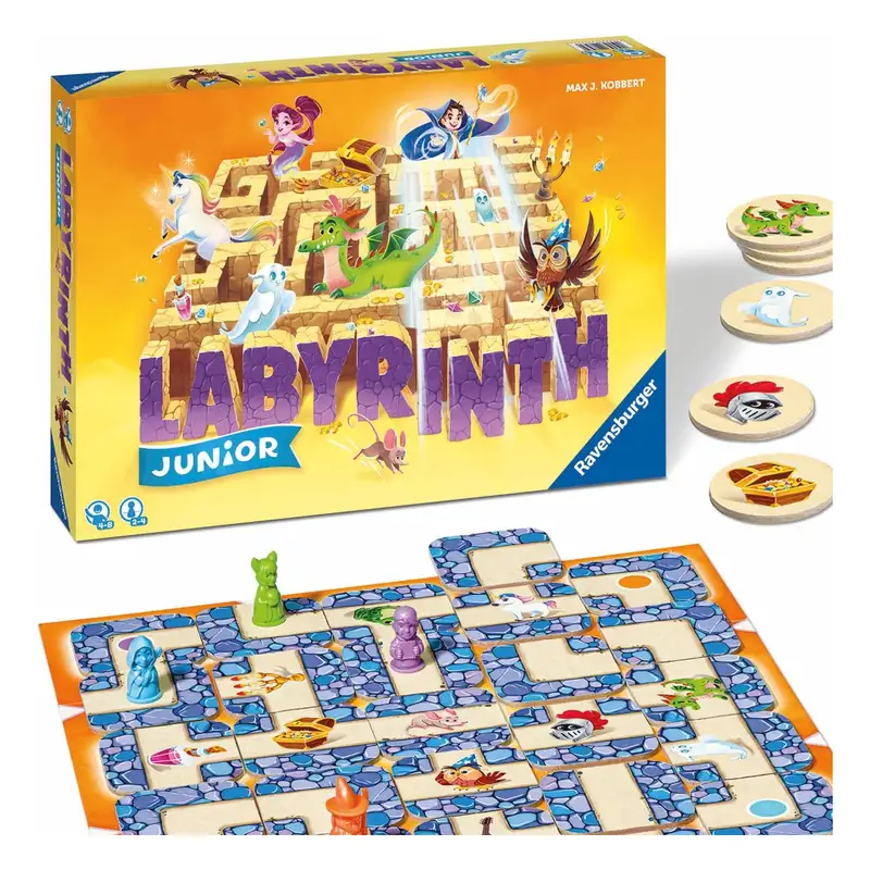 Ravensburger Games 20847 Juego De Mesa Laberinto Junior