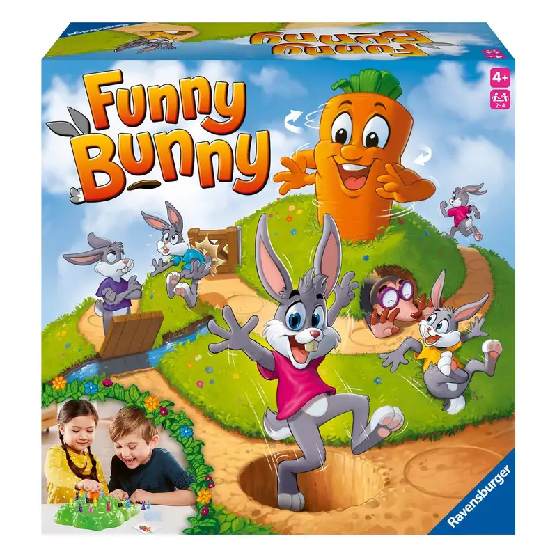 Ravensburger Games 20949 Juego De Mesa Funny Bunny
