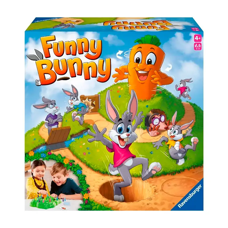 Ravensburger Games 20949 Juego De Mesa Funny Bunny