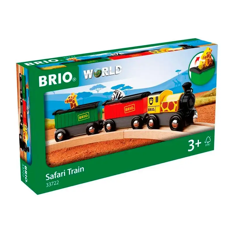 Brio 63372000 Set De Tren Safari