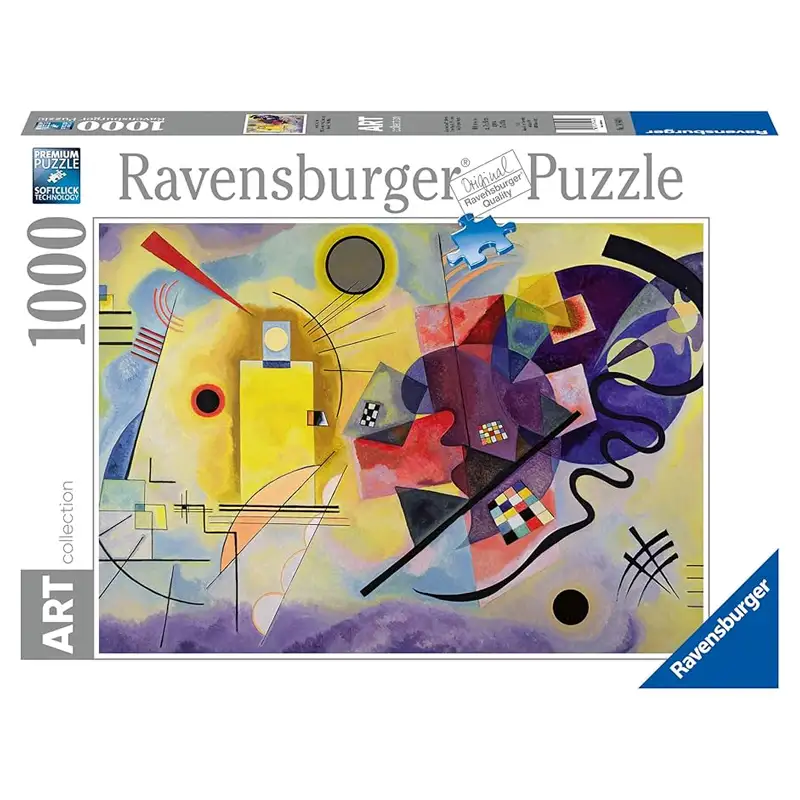 Ravensburger Creart 23650 Juego De Pintura Kandinsky: Amarillo, Rojo, Azul 30X40