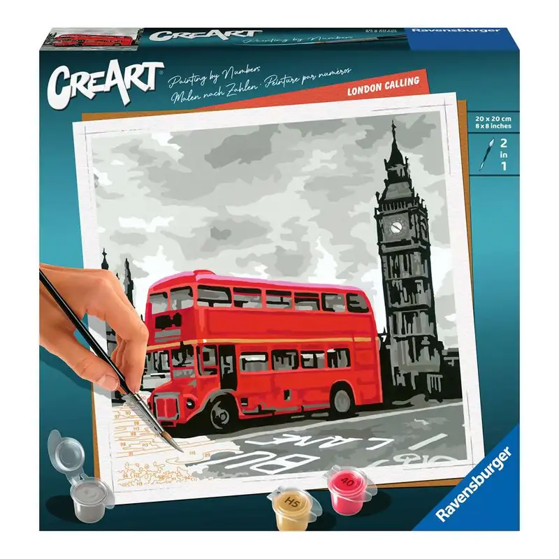 Ravensburger Creart 28997 Juego De Pintura Londres 20X20