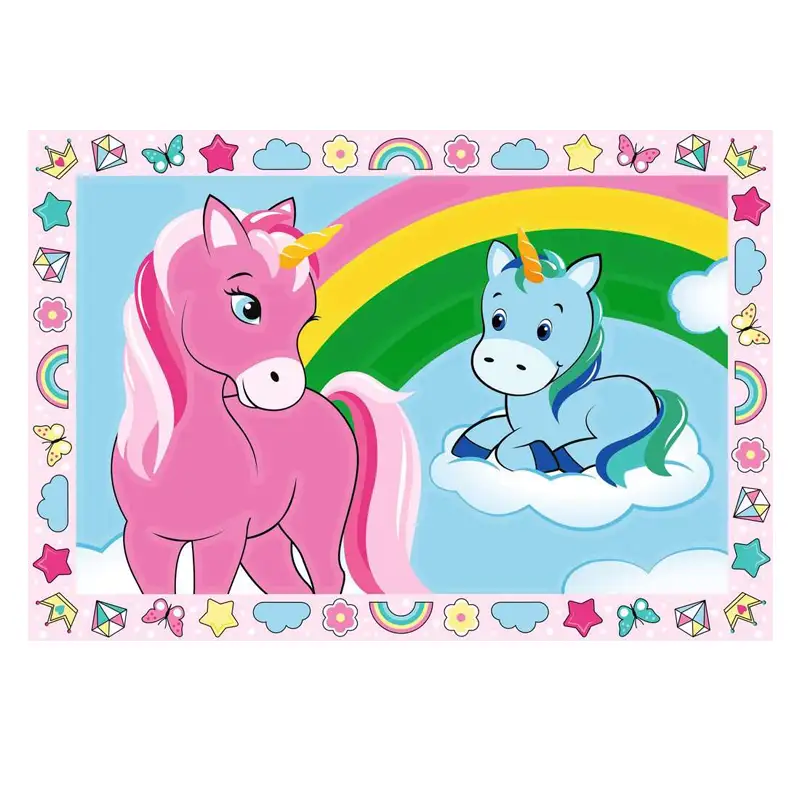 Ravensburger Creart 23699 Juego De Pintura Unicornios Felices