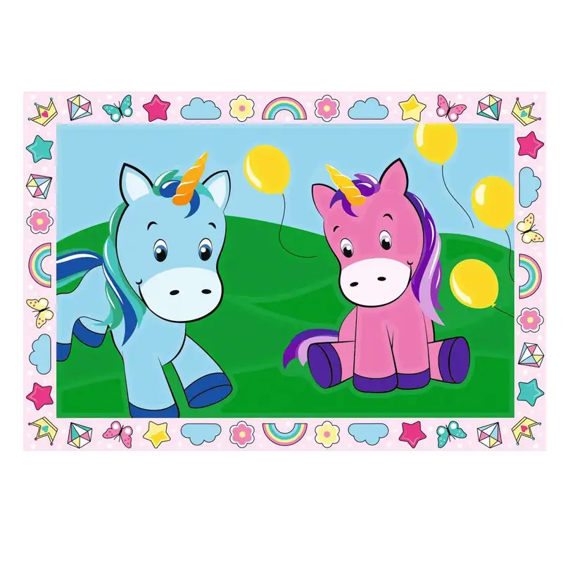 Ravensburger Creart 23699 Juego De Pintura Unicornios Felices