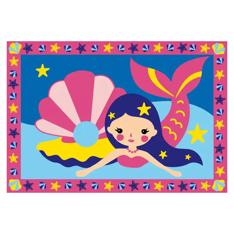 Ravensburger Creart 23714 Juego De Pintura Magia De Sirena