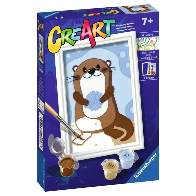 Ravensburger Creart 23607 Juego De Pintura Nutria