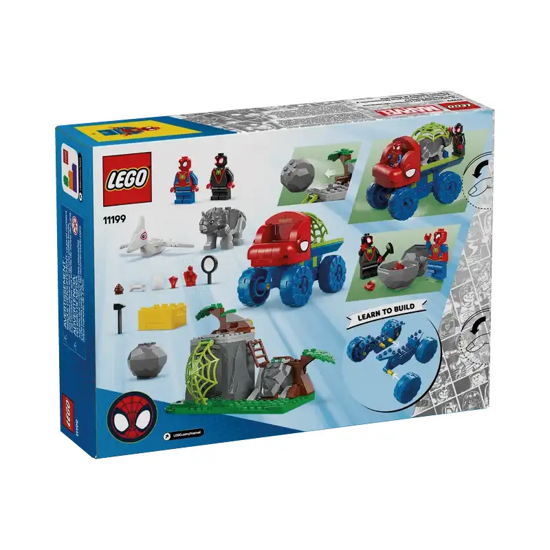 Lego Marvel 11199 Equipo Spidey Dino Crawler Rescue
