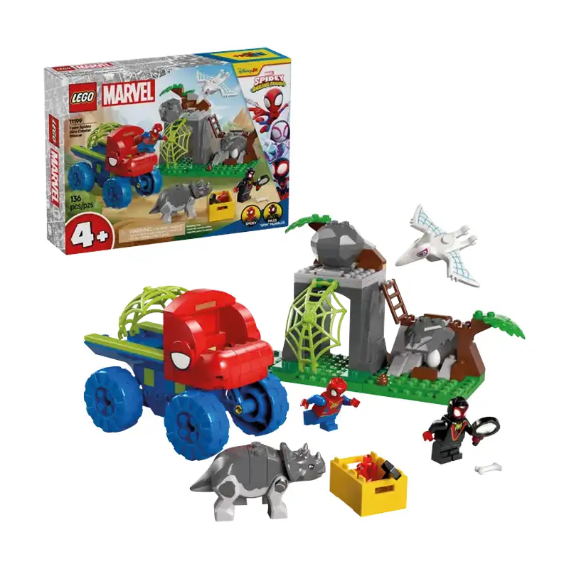 Lego Marvel 11199 Equipo Spidey Dino Crawler Rescue