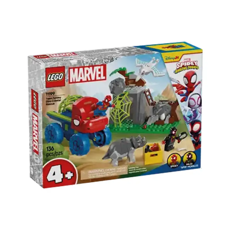 Lego Marvel 11199 Equipo Spidey Dino Crawler Rescue
