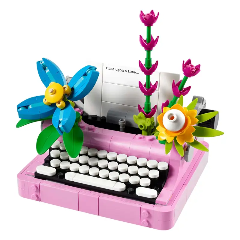 Lego Creator 31169 Maquina De Escribir Con Flores