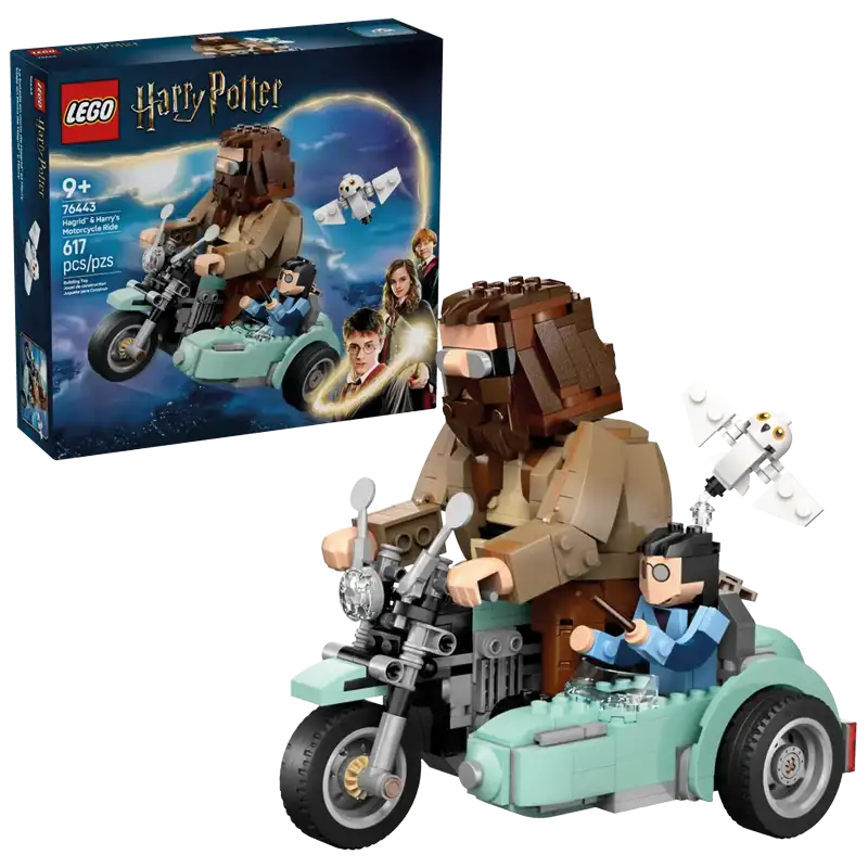 Lego Harry Potter 76443 Paseo En Motocicleta De Hagrid Y Harry