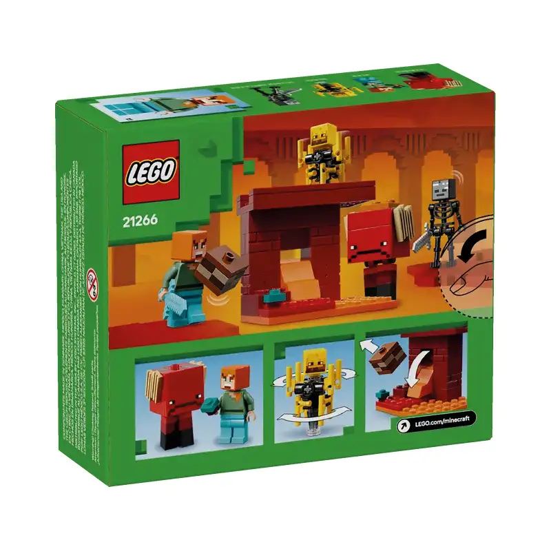 Lego Minecraft 21266 La Batalla De La Lava Del Nether