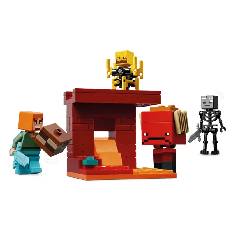 Lego Minecraft 21266 La Batalla De La Lava Del Nether