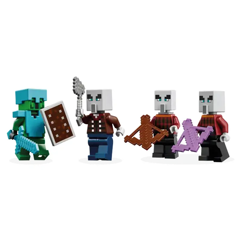 Lego Minecraft 21267 La Patrulla Del Desierto De Illager
