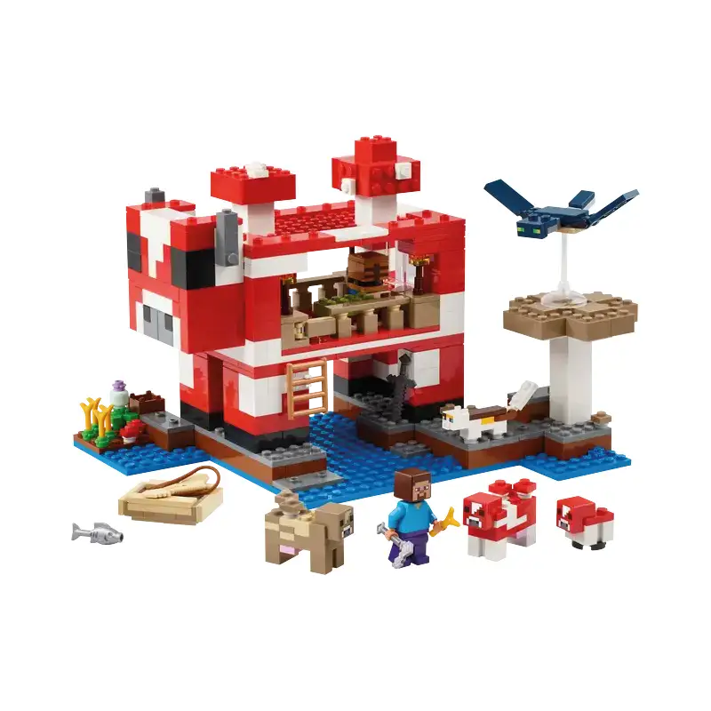 Lego Minecraft 21270 La Casa De Los Hongos